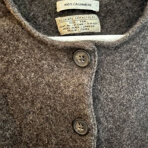 Women's Vintage All Saints Brown Heather Cashmere Sweater